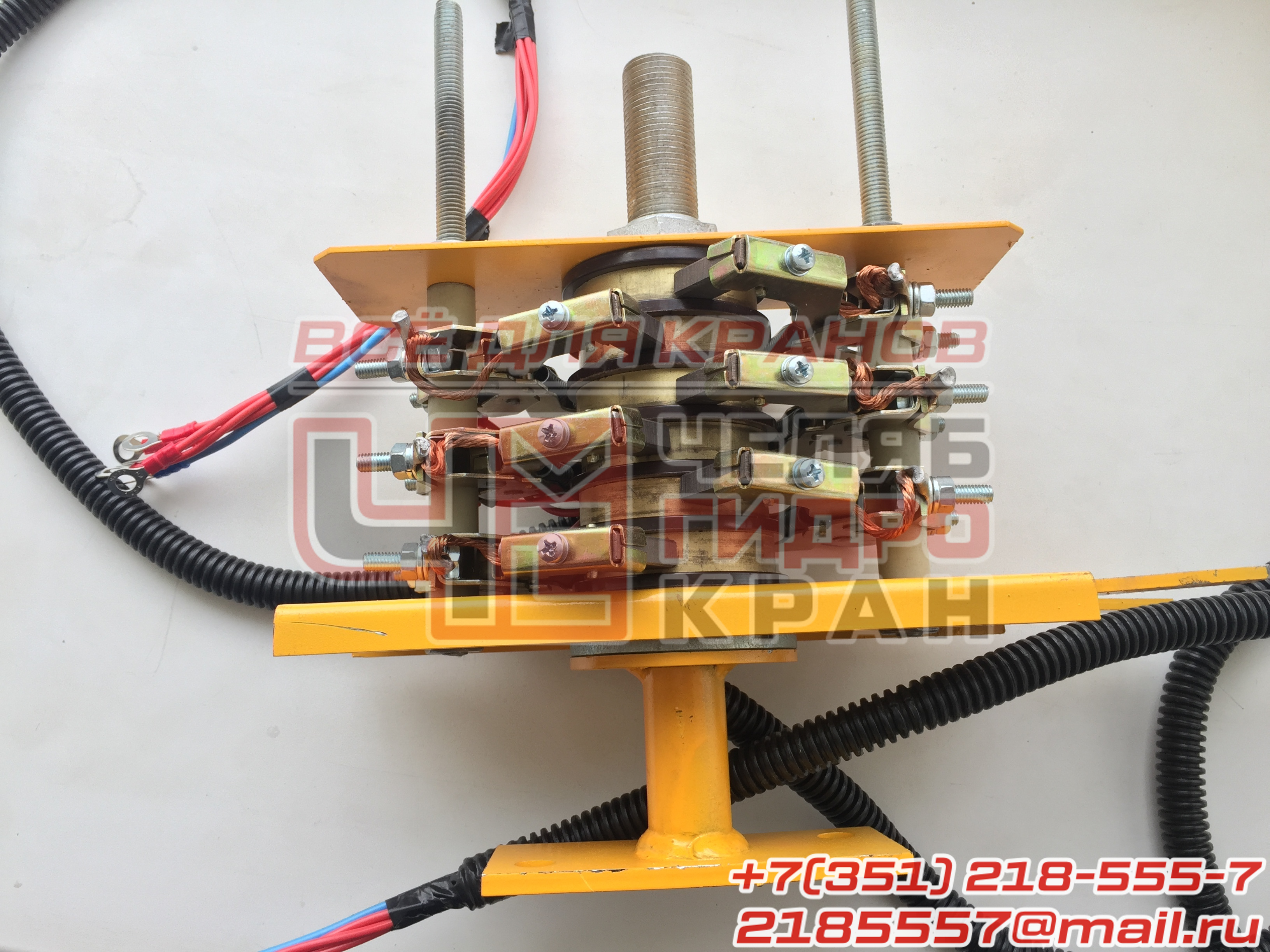 Токосъемник 5 колец КС-45717К.80.200 автокрана Ивановец КС-45717